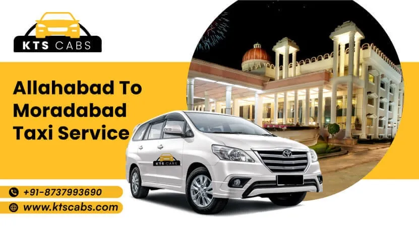 Allahabad to Moradabad taxi service