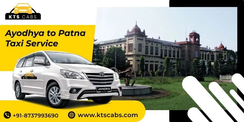 Ayodhya to Patna taxi service