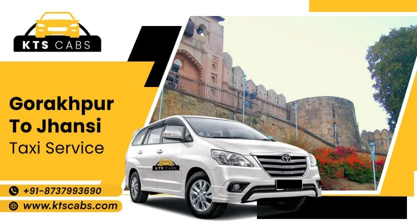 Gorakhpur to Jhansi taxi service