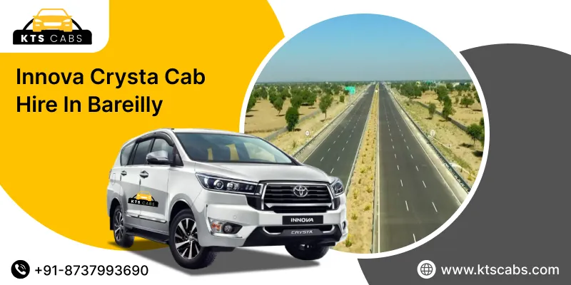 Innova Crysta on Rent in Bareilly