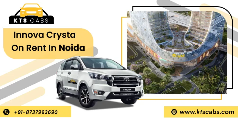 Innova Crysta on Rent in Noida