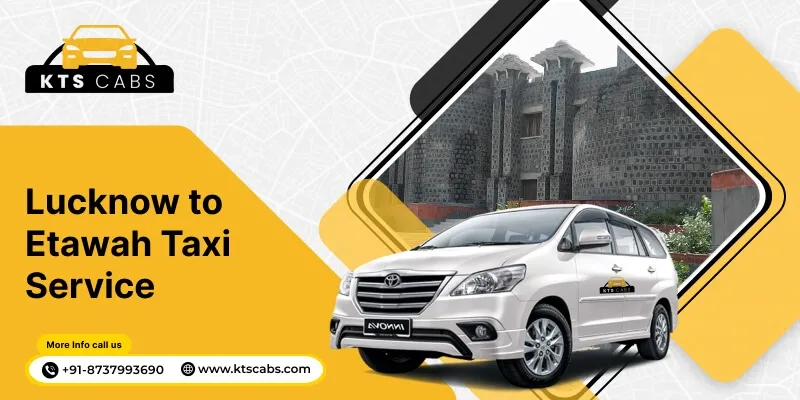 Lucknow to Etawah taxi service