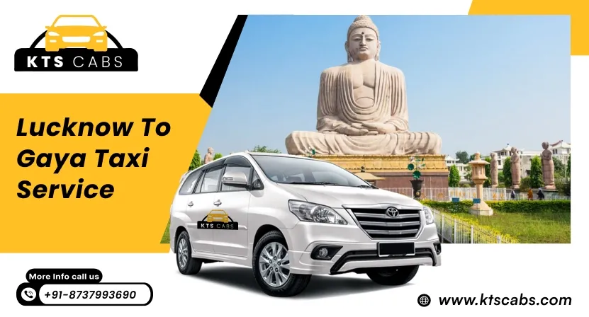 Lucknow to Gaya taxi service