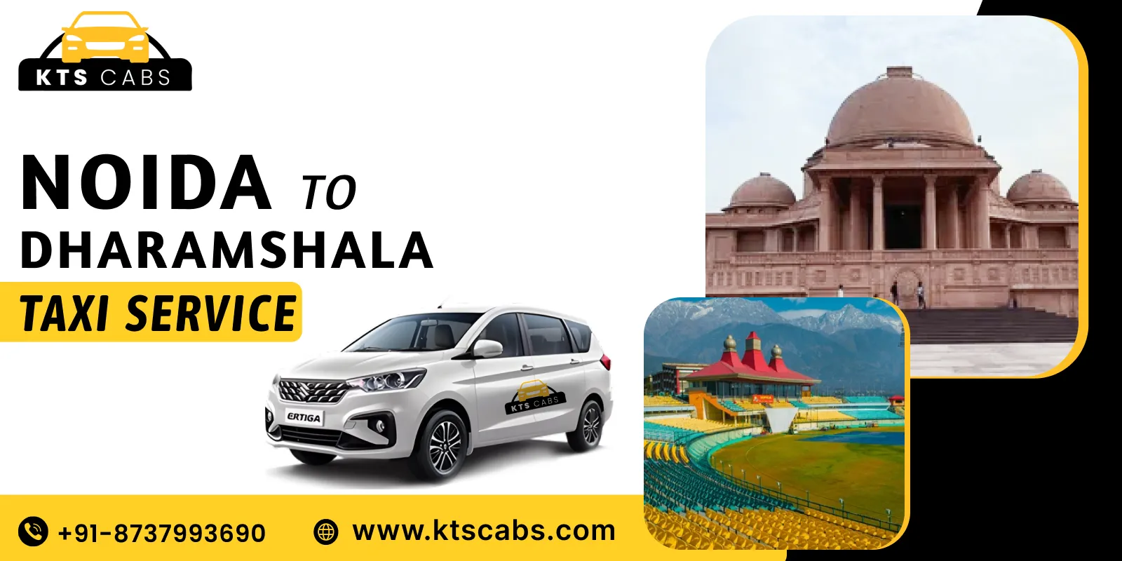Noida To Dharamshala Taxi Service