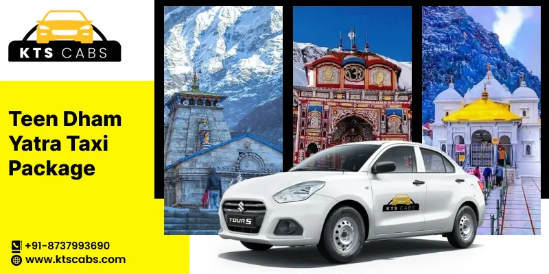 Teen Dham Yatra Taxi Package